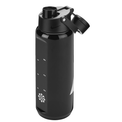 Пляшка Nike TR RENEW RECHARGE CHUG BOTTLE 24 OZ чорний, білий Уні 709 мл