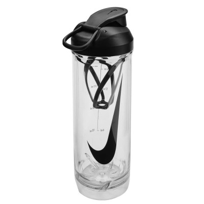 Пляшка Nike TR RECHARGE SHAKER BOTTLE 2.0 24 OZ чорний, білий Уні 709 мл