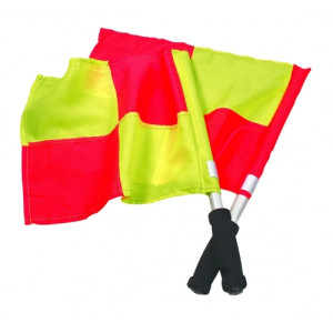 Прапорець арбітра Select Lineman's flag червоний, жовтий Уні OSFM
