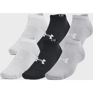 Шкарпетки Unisex Under Armour Essential 6pk Low чорний XL