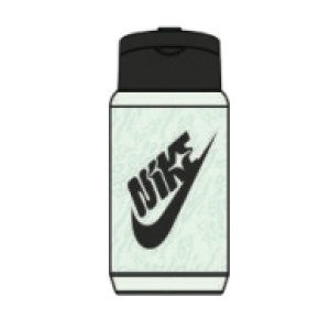 Пляшка Nike TR RENEW RECHARGE STRAW BOTTLE 16 OZ зелений, чорний Уні 437 мл