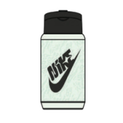Пляшка Nike TR RENEW RECHARGE STRAW BOTTLE 16 OZ зелений, чорний Уні 437 мл