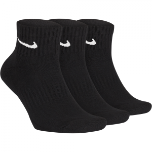 Шкарпетки Nike U NK EVERYDAY CUSH ANKLE 3PR чорний Уні 42-46