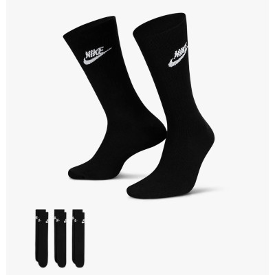 Шкарпетки Nike U NK NSW EVERYDAY ESSENTIAL CR чорний Уні 42-46