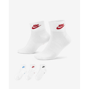 Шкарпетки Nike U NK NSW EVERYDAY ESSENTIAL AN 3PR білий, мультиколор Уні 46-50