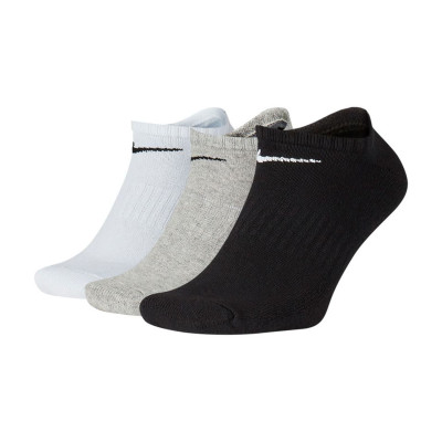 Шкарпетки Nike U NK EVERYDAY CUSH NS 3PR чорний, білий, сірий Уні 34-38 (SX7673-964)