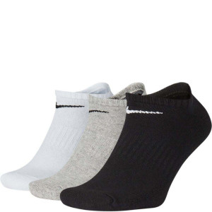 Шкарпетки Nike U NK EVERYDAY CUSH NS 3PR чорний, білий, сірий Уні 34-38