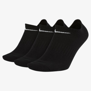 Шкарпетки Nike U NK EVERYDAY LTWT NS 3PR чорний Уні 46-50