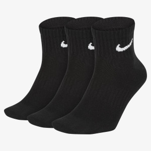 Шкарпетки Nike U NK EVERYDAY LTWT ANKLE 3PR чорний Уні 46-50