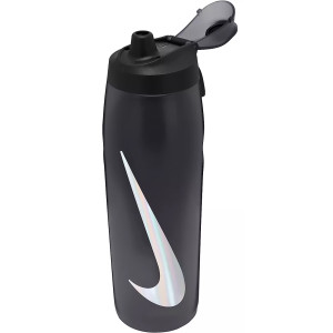 Пляшка Nike REFUEL BOTTLE LOCKING LID 32 OZ антрацит, чорний, сріблястий Уні 946 мл