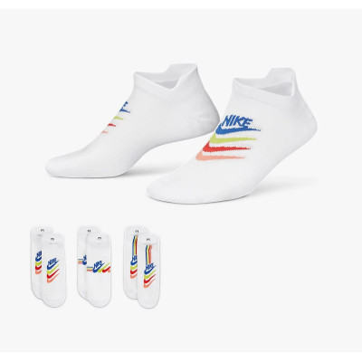 Шкарпетки Nike W NK EVERYDAY PLUS LTWT NS 3PR білий Жін 34-38