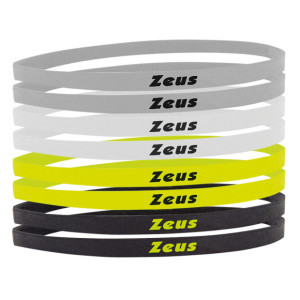 Пов`язка на голову Zeus SET HAIRBANDS 8 PZ сірий, білий, жовтий, чорний Уні OFSM
