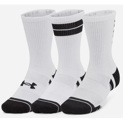 Шкарпетки Under Armour Perf Tech Nov 3pk Crew білий Уні LG