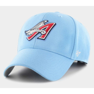 Кепка 47 Brand LA ANGELS COOPERSTOWN блакитний Уні OSFA