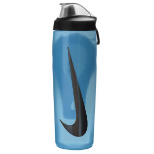 Пляшка Nike REFUEL BOTTLE LOCKING LID 24 OZ синій, чорний Уні 709 мл