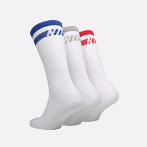 Шкарпетки Nike U NK EVERYDAY PLUS CUSH CREW 3PR білий, мультиколор Уні 38-42