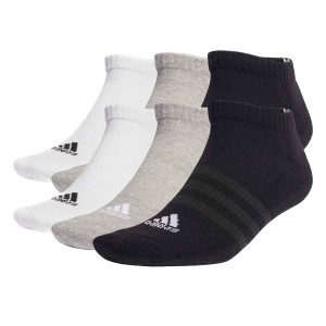 Шкарпетки Adidas C SPW LOW 6P білий, сірий, чорний Уні S (37-39)