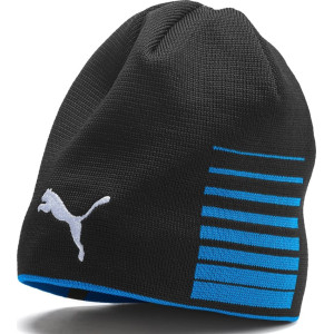 Шапка Puma LIGA Reversible Beanie чорний, синій One Size (022357-02)