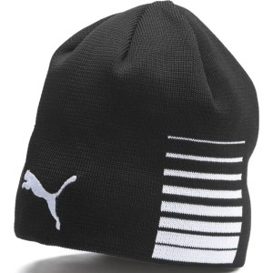 Шапка Puma LIGA Reversible Beanie чорний, білий One Size (022357-03)