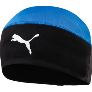 Шапка Puma LIGA Beanie синій, чорний One Size (022355-02)