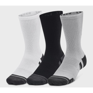 Шкарпетки Under Armour Performance Tech 3pk Crew сірий LG (1379512-011)