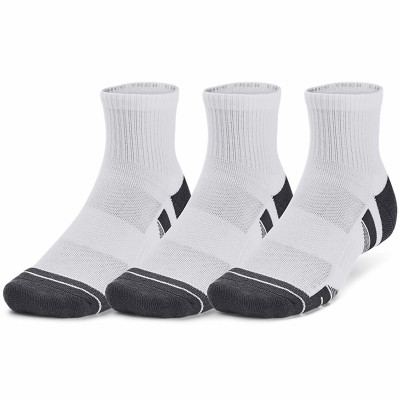 Шкарпетки Under Armour Performance Tech 3pk Qtr білий Уні LG