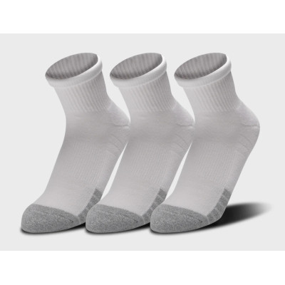 Шкарпетки Under Armour Heatgear Qrter 3pk білий Уні LG