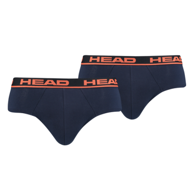 Труси-брифи Head BOXER BRIEF 2P синій, помаранчевий Чол L