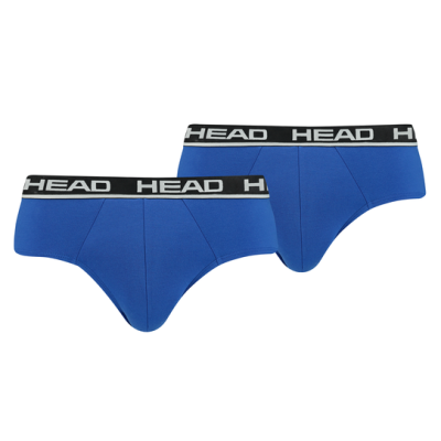 Труси-брифи Head BOXER BRIEF 2P блакитний, чорний Чол XL