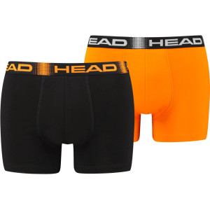 Труси-боксери Head BASIC BOXER 2P чорний, помаранчевий Чол S