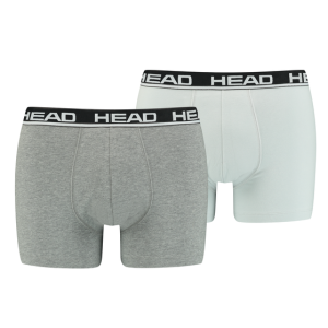 Труси-боксери Head BASIC BOXER 2P сірий, світло-сірий Чол XXL