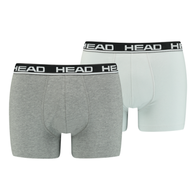 Труси-боксери Head BASIC BOXER 2P сірий, світло-сірий Чол XXL