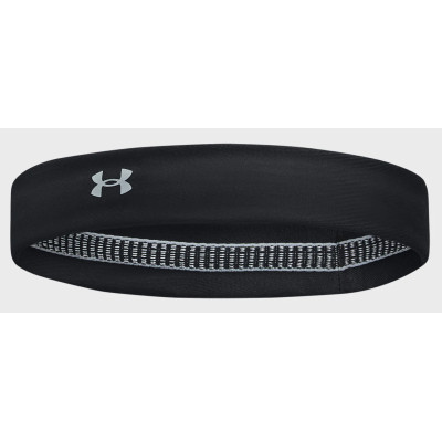 Пов'язка на голову UA Play Up Headband чорний жіночий OSFM (1366241-001)