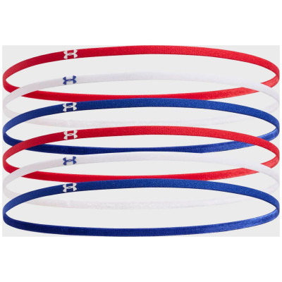 Пов'язка на голову UA W MINI ELASTIC 6PK мультиколор Жін One Size