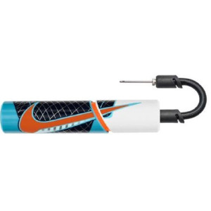 Насос Nike ESSENTIAL BALL PUMP INTL синій, білий One Size (N.000.1384.430.NS)
