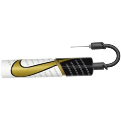 Насос Nike ESSENTIAL BALL PUMP INTL білий, чорний One Size (N.000.1484.180.NS)