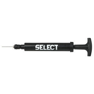 Насос ручний для накачування м'ячів SELECT Ball pump with inbuilt hose (010) чорний, 15 см