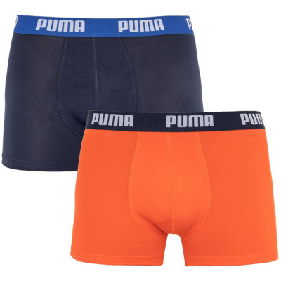Труси-боксери Puma BASIC BOXER 2P синій, помаранчевий Чол S