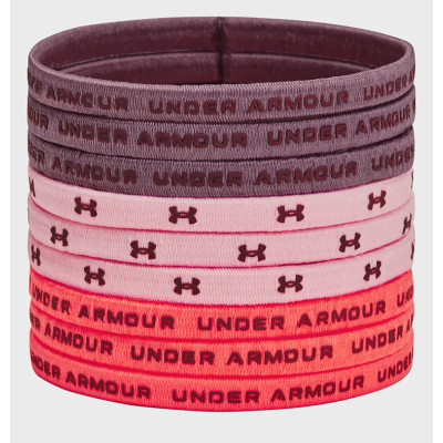 Гумка для волосся Under Armour Elastic Hair Tie 9PK фіолетовий Жін OSFM