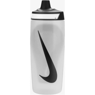 Пляшка Nike REFUEL BOTTLE GRIP 18 OZ білий, чорний 532 мл (N.100.9955.173.18)