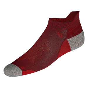 Шкарпетки Asics ROAD NEUTRAL ANKLE SINGLE TAB бордовий, сірий Уні 35-38