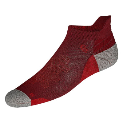 Шкарпетки Asics ROAD NEUTRAL ANKLE SINGLE TAB бордовий, сірий Уні 35-38