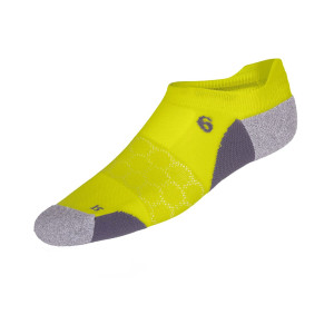 Шкарпетки Asics ROAD NEUTRAL PED SINGLE TAB жовтий, сірий Уні 35-38