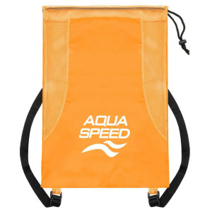 Сумка сітчаста Aqua Speed MESH BACK PACK 61162 помаранчевий, чорний Уні 51x36 см