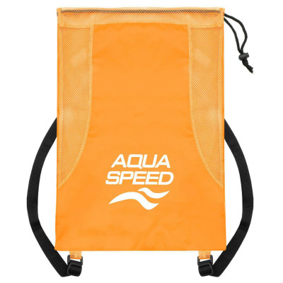Сумка сітчаста Aqua Speed MESH BACK PACK 61162 помаранчевий, чорний Уні 51x36 см