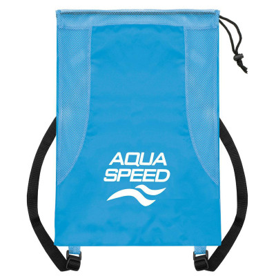 Сумка сітчаста Aqua Speed MESH BACK PACK 61163 бірюзовий, чорний Уні 51x36 см
