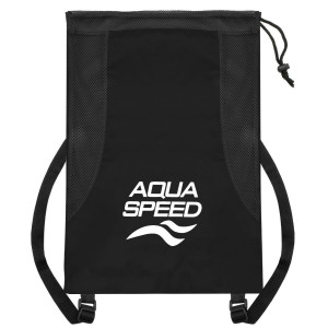 Сумка сітчаста Aqua Speed MESH BACK PACK 61164 чорний Уні 51x36 см