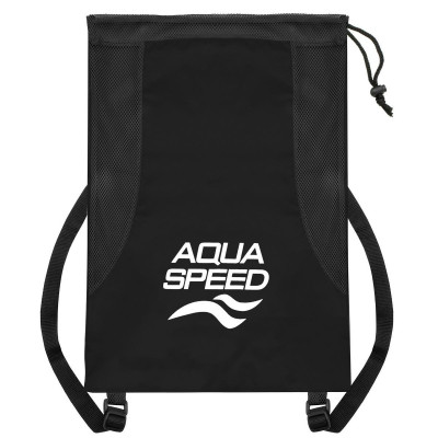 Сумка сітчаста Aqua Speed MESH BACK PACK 61164 чорний Уні 51x36 см
