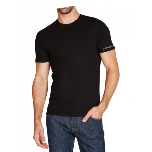 Футболка Kappa T-shirt Mezza Manica Girocollo чорний Чол XXL (K1306 Nero)