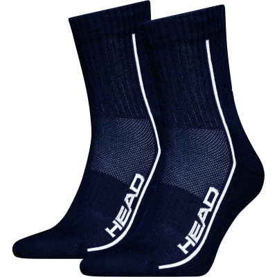 Шкарпетки Head ALL SPORTS PERFORMANCE SHORTCREW 2P темно-синій Чол 43-46